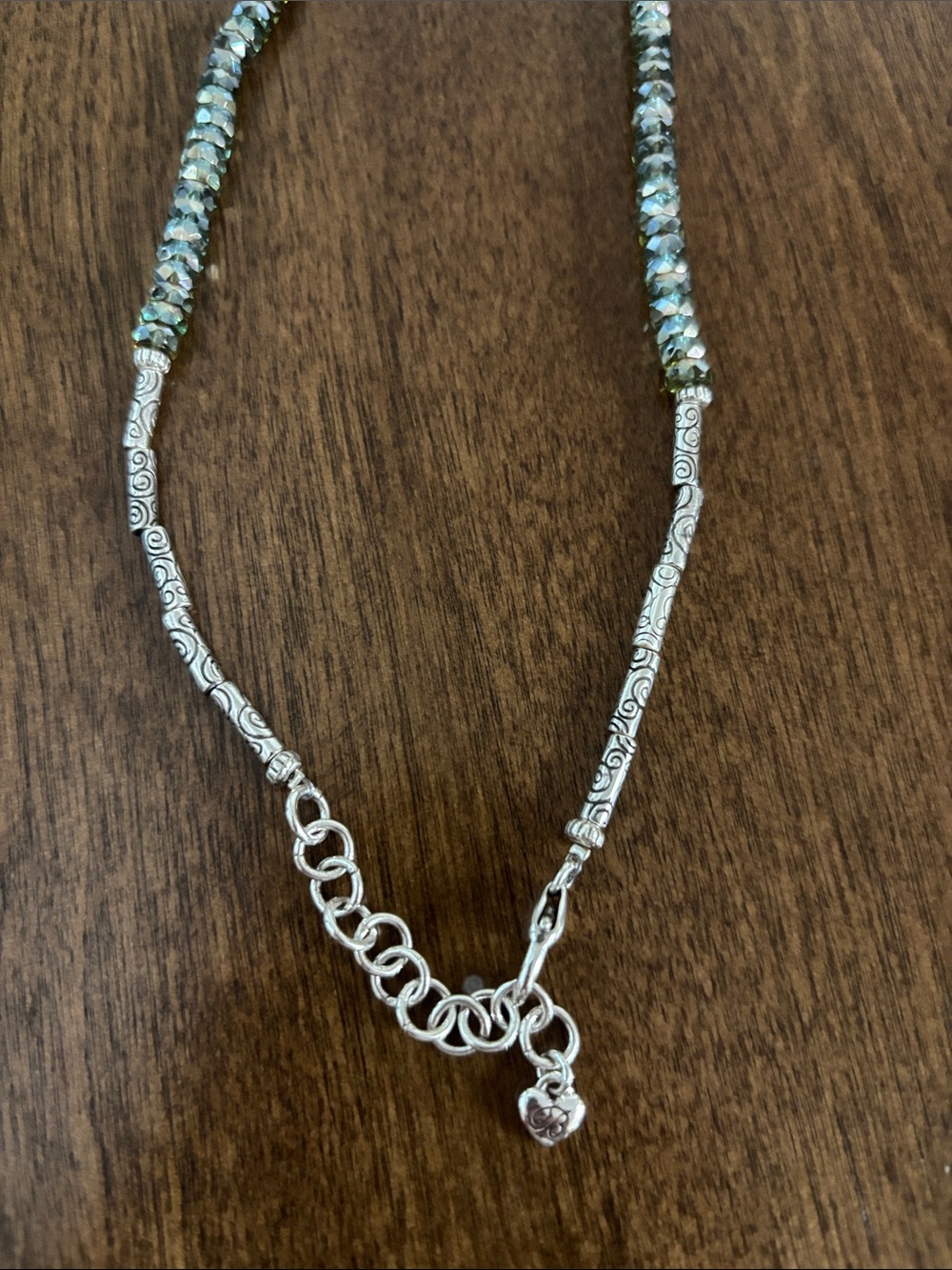 Brighton Clarita Gem Green Beaded
Pendant Necklace - Picture 8 of 9